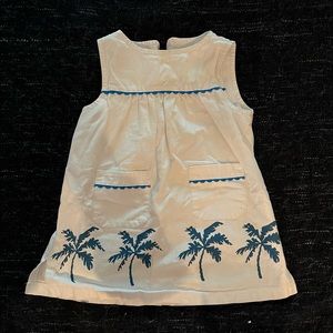 Kayce Hughes size 2 palm tree dress